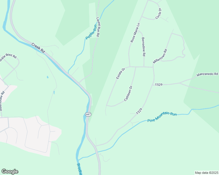 map of restaurants, bars, coffee shops, grocery stores, and more near 70 Estate Drive in East Stroudsburg
