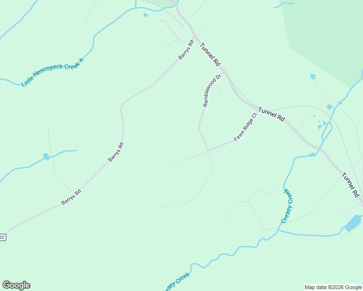 map of restaurants, bars, coffee shops, grocery stores, and more near 25-33 Fawn Ridge Ct in White Haven