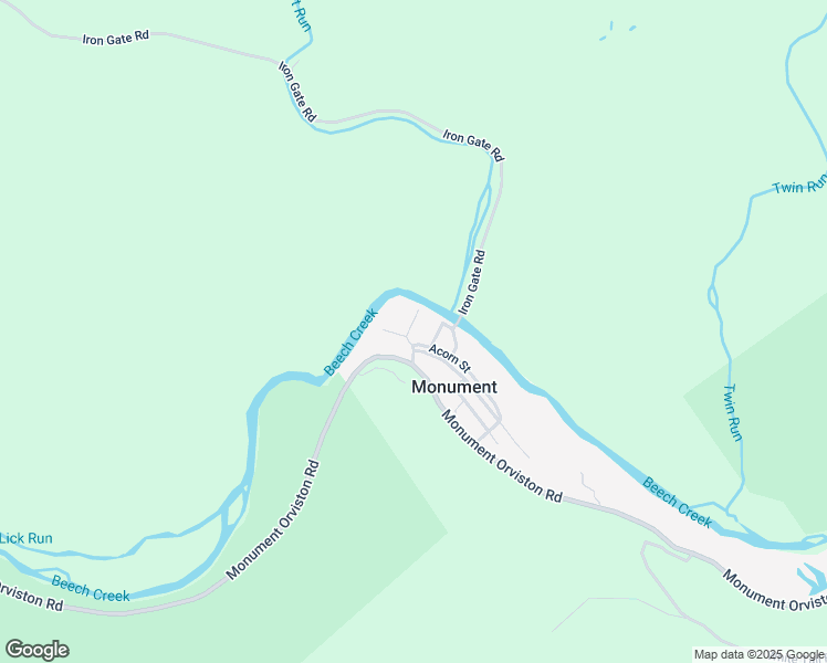 map of restaurants, bars, coffee shops, grocery stores, and more near 116 Birch Way in Beech Creek