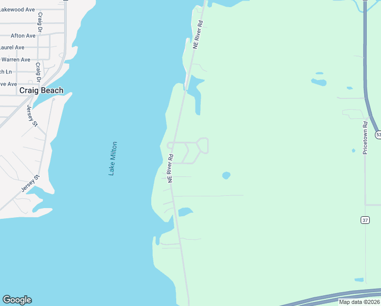 map of restaurants, bars, coffee shops, grocery stores, and more near 1556 Beachview Drive in Lake Milton