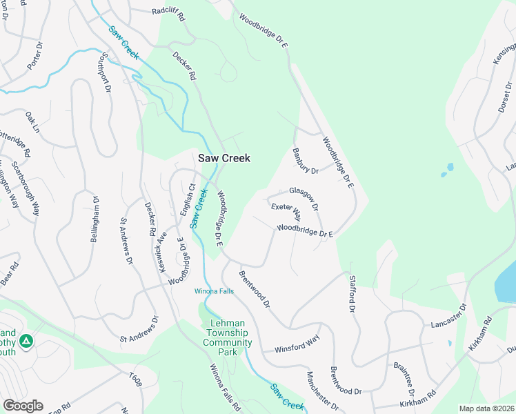 map of restaurants, bars, coffee shops, grocery stores, and more near 759 Saw Creek Estate in Bushkill