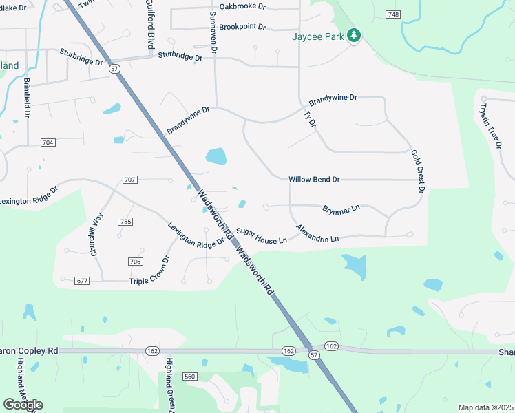 map of restaurants, bars, coffee shops, grocery stores, and more near 1059 Brynmar Lane in Medina