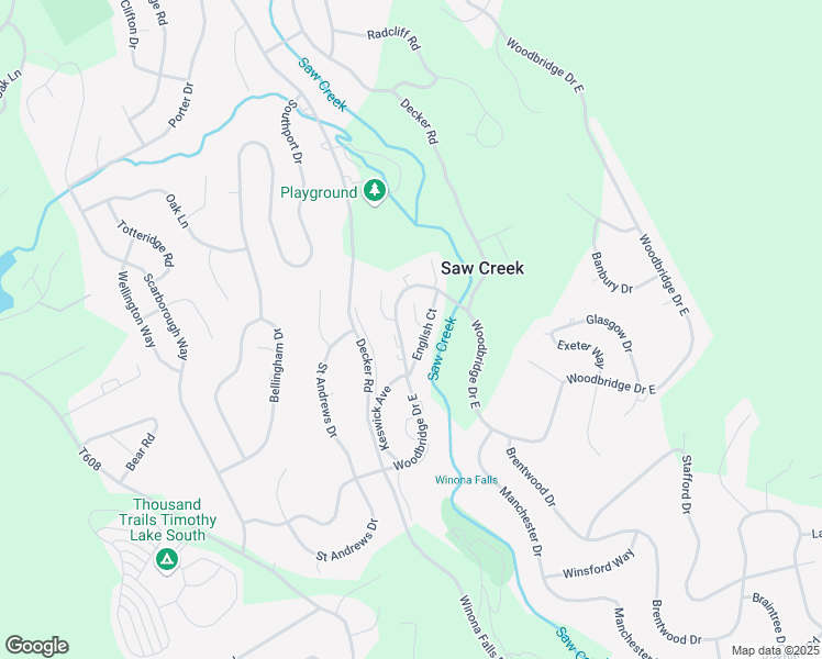 map of restaurants, bars, coffee shops, grocery stores, and more near 110 Falls Circle in Bushkill