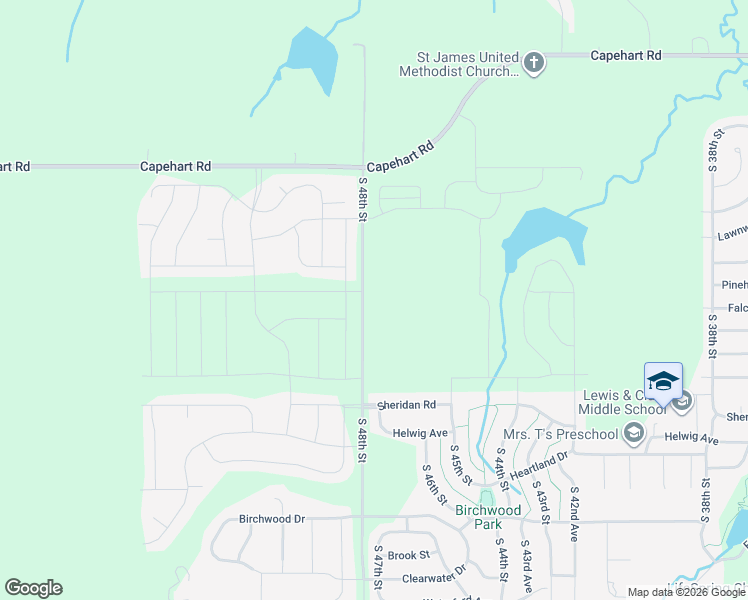 map of restaurants, bars, coffee shops, grocery stores, and more near 13101 South 48th Street in Papillion