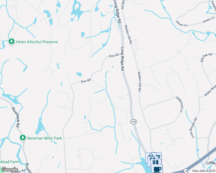map of restaurants, bars, coffee shops, grocery stores, and more near 71 Arrow Head Drive in Stamford