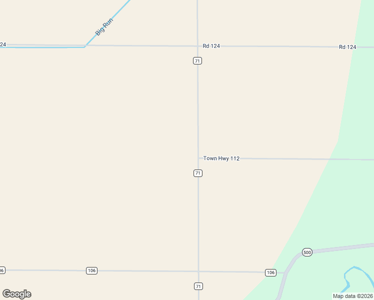 map of restaurants, bars, coffee shops, grocery stores, and more near 9541 County Road 71 in Paulding