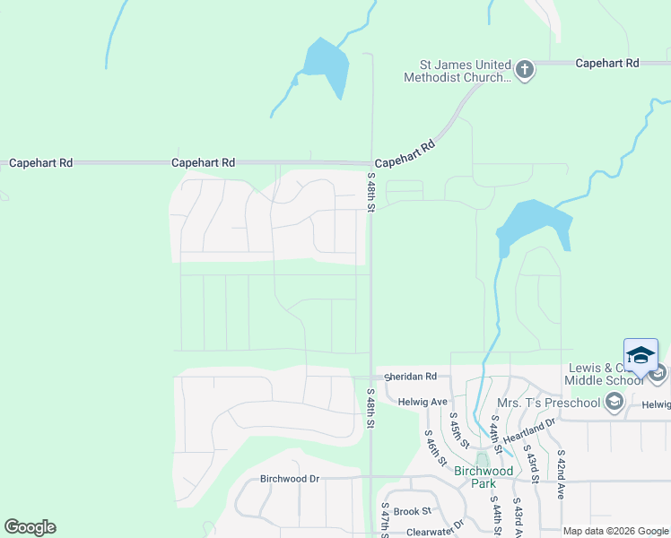 map of restaurants, bars, coffee shops, grocery stores, and more near 13012 South 51st Street in Papillion