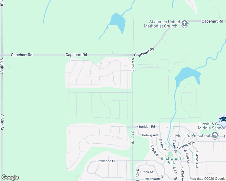 map of restaurants, bars, coffee shops, grocery stores, and more near 13012 South 51st Street in Papillion