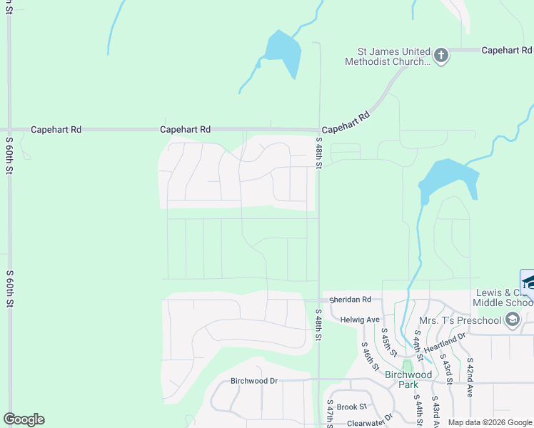 map of restaurants, bars, coffee shops, grocery stores, and more near 13008 South 51st Street in Papillion