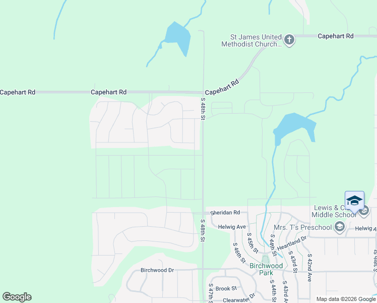 map of restaurants, bars, coffee shops, grocery stores, and more near 13013 South 49th Street in Papillion