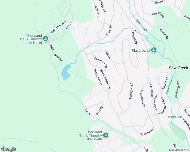 map of restaurants, bars, coffee shops, grocery stores, and more near 130 Wellington Way in Saw Creek