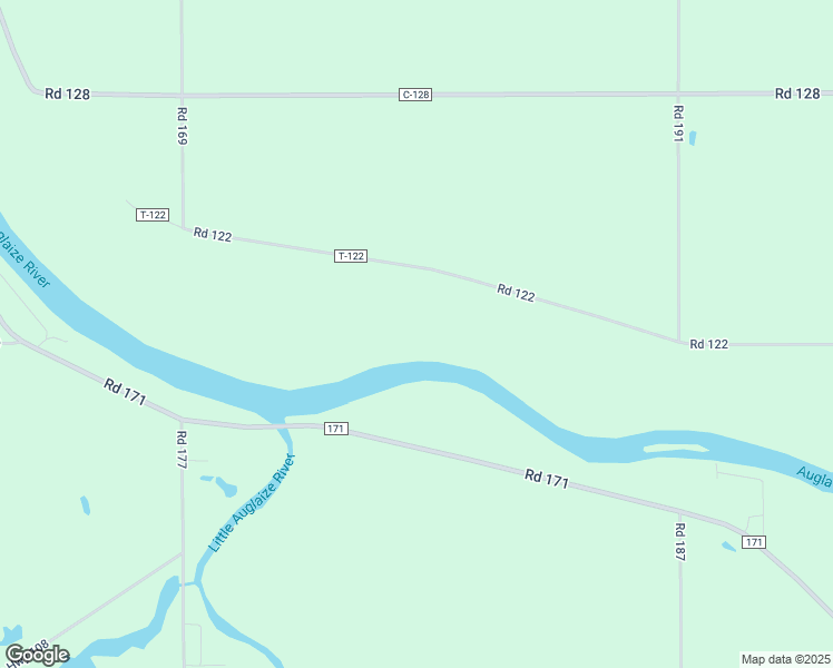 map of restaurants, bars, coffee shops, grocery stores, and more near 21494 Road 122 in Oakwood
