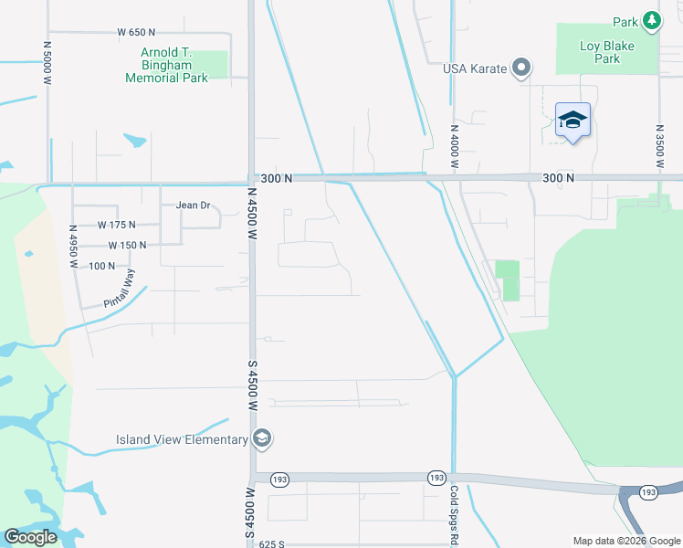 map of restaurants, bars, coffee shops, grocery stores, and more near 4600 West 200 South in West Point