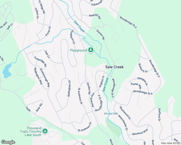 map of restaurants, bars, coffee shops, grocery stores, and more near 241 Sedburgh Court in Saw Creek