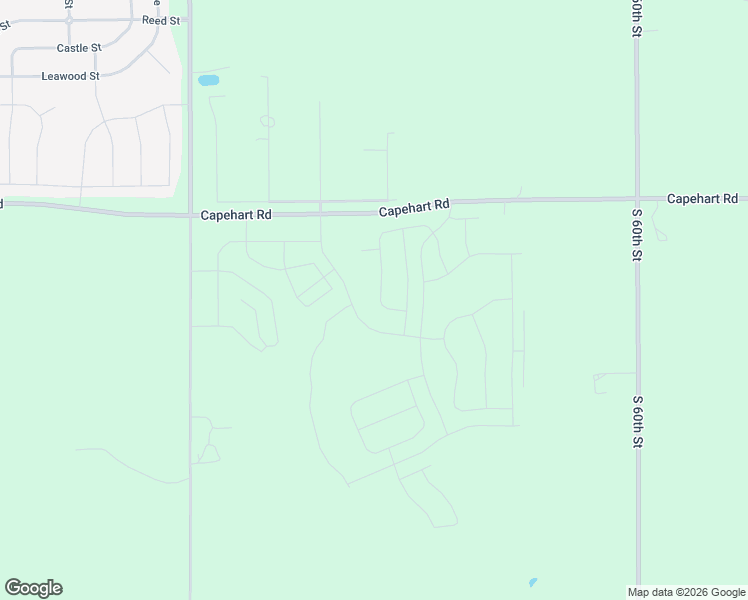 map of restaurants, bars, coffee shops, grocery stores, and more near 6701-6799 Capehart Road in Papillion