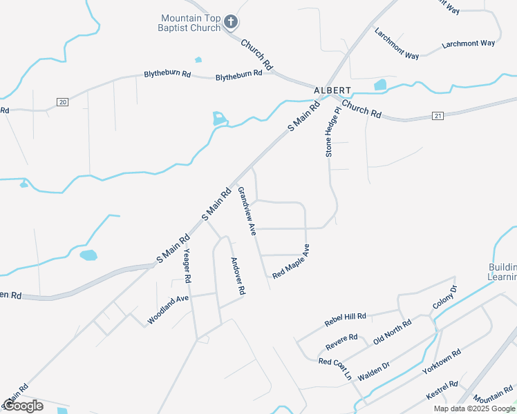 map of restaurants, bars, coffee shops, grocery stores, and more near 50 Red Maple Avenue in Mountain Top