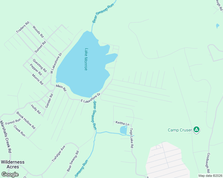 map of restaurants, bars, coffee shops, grocery stores, and more near 136 Monroe Lake Shores in East Stroudsburg
