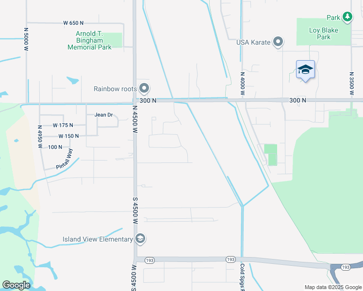 map of restaurants, bars, coffee shops, grocery stores, and more near 4362 West Street in West Point