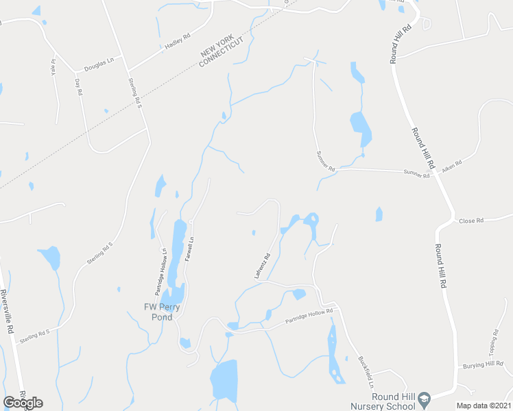 map of restaurants, bars, coffee shops, grocery stores, and more near 50 Lafrentz Road in Greenwich