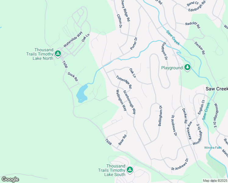 map of restaurants, bars, coffee shops, grocery stores, and more near 120 Wellington Way in Saw Creek