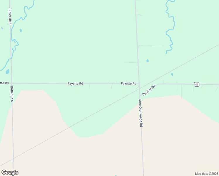 map of restaurants, bars, coffee shops, grocery stores, and more near 52819 Bursley Rd in New London