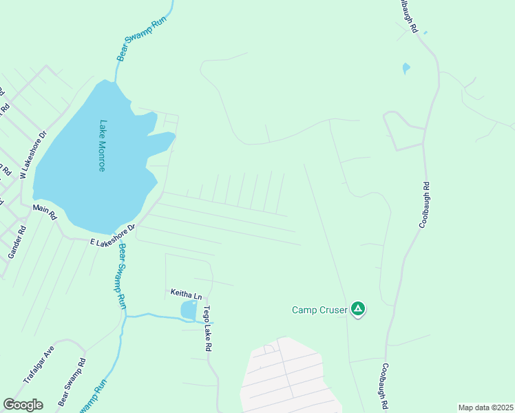 map of restaurants, bars, coffee shops, grocery stores, and more near 602 Koritia Road in East Stroudsburg