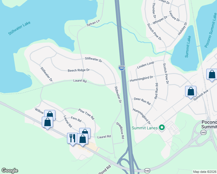 map of restaurants, bars, coffee shops, grocery stores, and more near 613-619 Stillwater Dr in Monroe