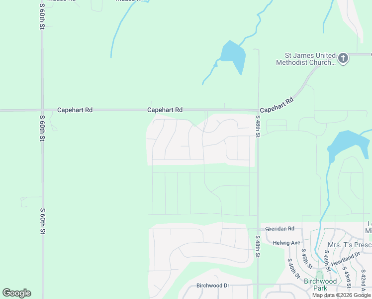 map of restaurants, bars, coffee shops, grocery stores, and more near 13002 53rd Street in Bellevue