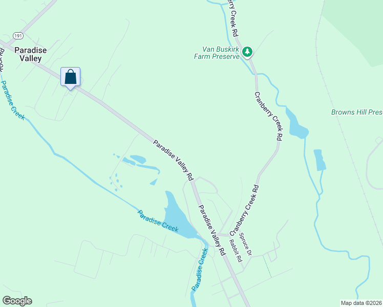 map of restaurants, bars, coffee shops, grocery stores, and more near 5676 Paradise Valley Road in Cresco