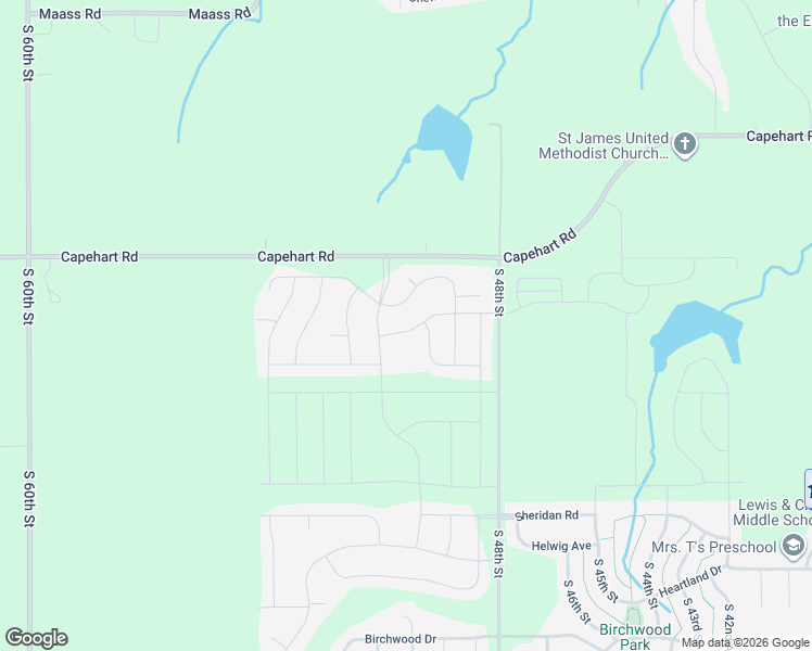 map of restaurants, bars, coffee shops, grocery stores, and more near 5110 Lawnwood Drive in Papillion