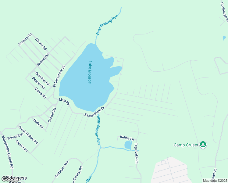 map of restaurants, bars, coffee shops, grocery stores, and more near 6357 East Lakeshore Drive in East Stroudsburg