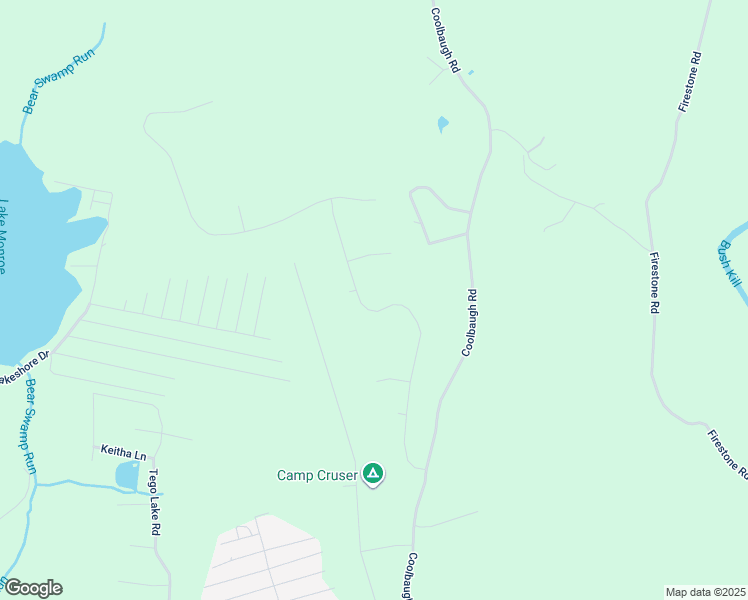 map of restaurants, bars, coffee shops, grocery stores, and more near 2198 White Dove Road in East Stroudsburg
