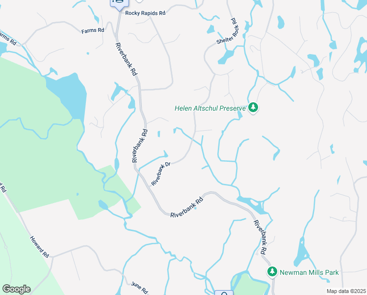 map of restaurants, bars, coffee shops, grocery stores, and more near 92 Riverbank Drive in Stamford