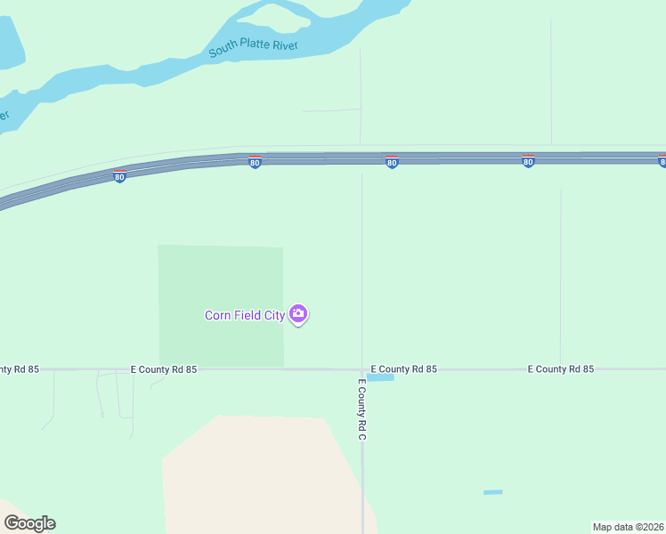 map of restaurants, bars, coffee shops, grocery stores, and more near 862-898 Road East C South in Ogallala