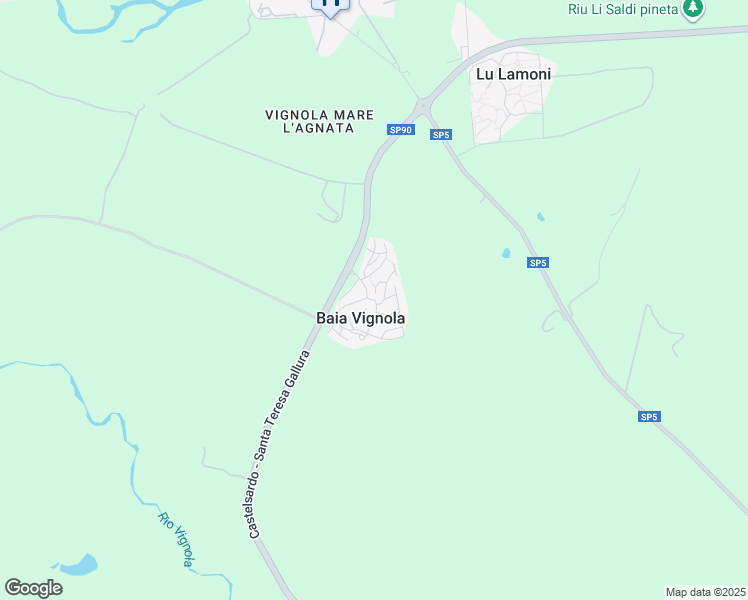map of restaurants, bars, coffee shops, grocery stores, and more near in Baia Vignola