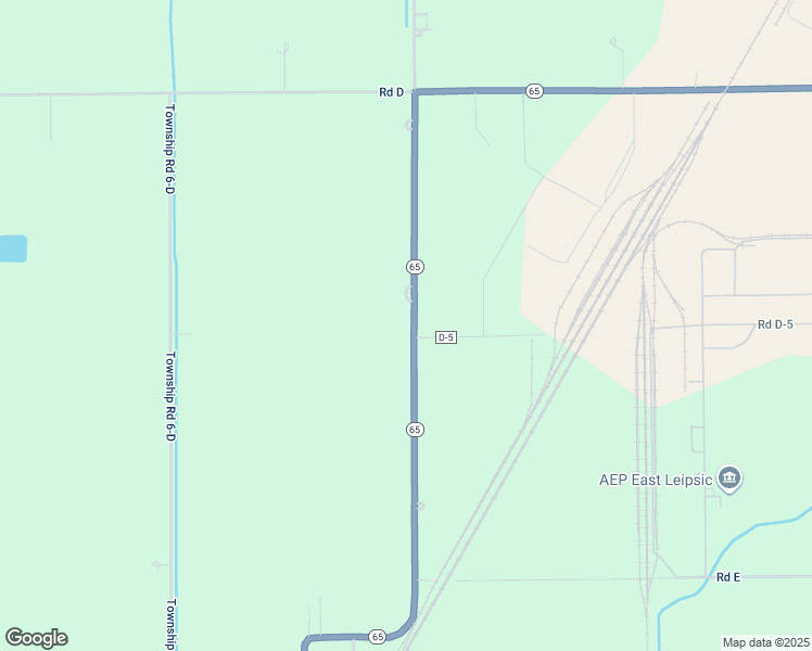 map of restaurants, bars, coffee shops, grocery stores, and more near 4474 Highway 65 in Leipsic