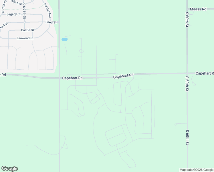 map of restaurants, bars, coffee shops, grocery stores, and more near 6710 Capehart Road in Papillion