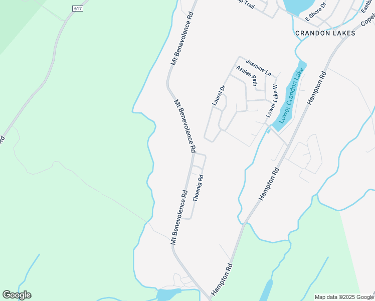 map of restaurants, bars, coffee shops, grocery stores, and more near 1027 Mount Benevolence Road in Newton