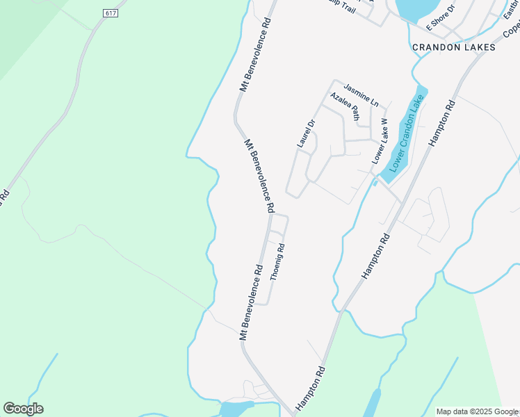 map of restaurants, bars, coffee shops, grocery stores, and more near 1027 Mount Benevolence Road in Newton
