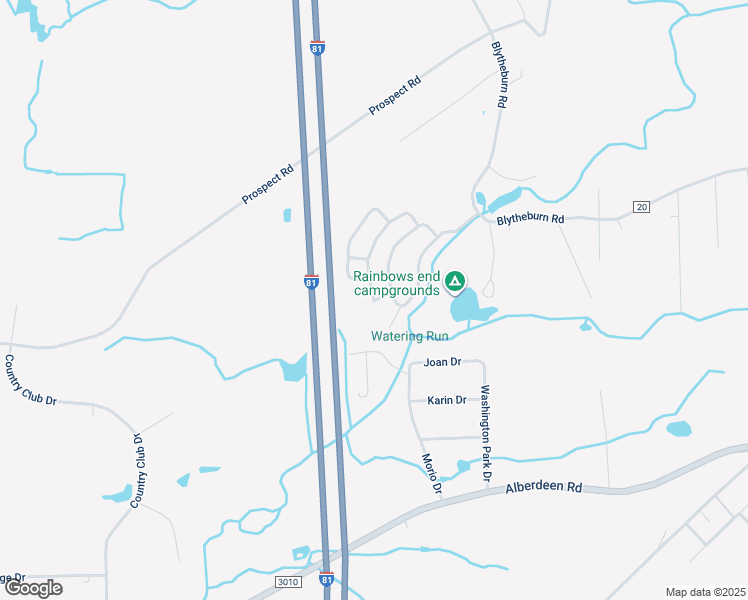 map of restaurants, bars, coffee shops, grocery stores, and more near 91 Valley Stream Park in Mountain Top