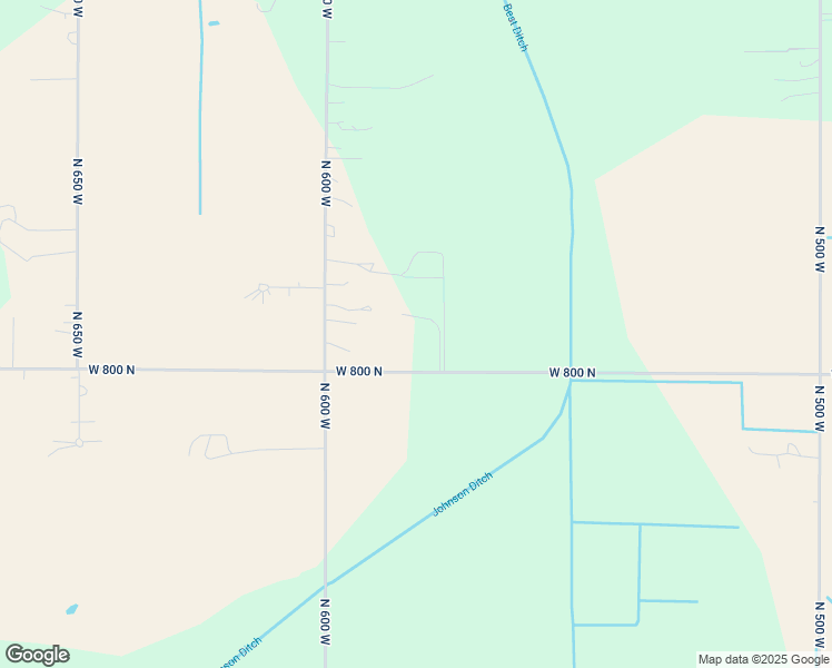 map of restaurants, bars, coffee shops, grocery stores, and more near 5764 West 800 North in Lake Village