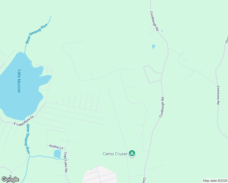 map of restaurants, bars, coffee shops, grocery stores, and more near 12 Sky Hawk Trail in East Stroudsburg