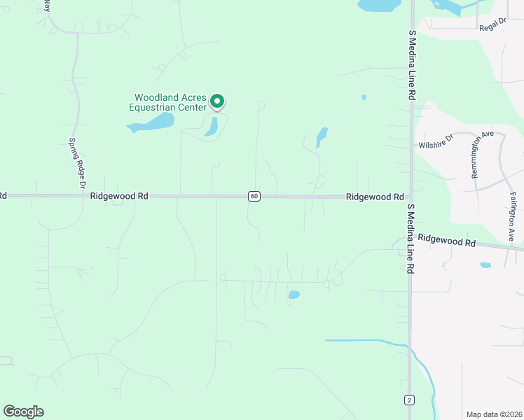 map of restaurants, bars, coffee shops, grocery stores, and more near 206 Ridgewood Road in Wadsworth