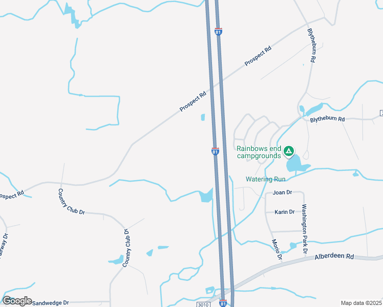 map of restaurants, bars, coffee shops, grocery stores, and more near 598 Prospect Road in Mountain Top