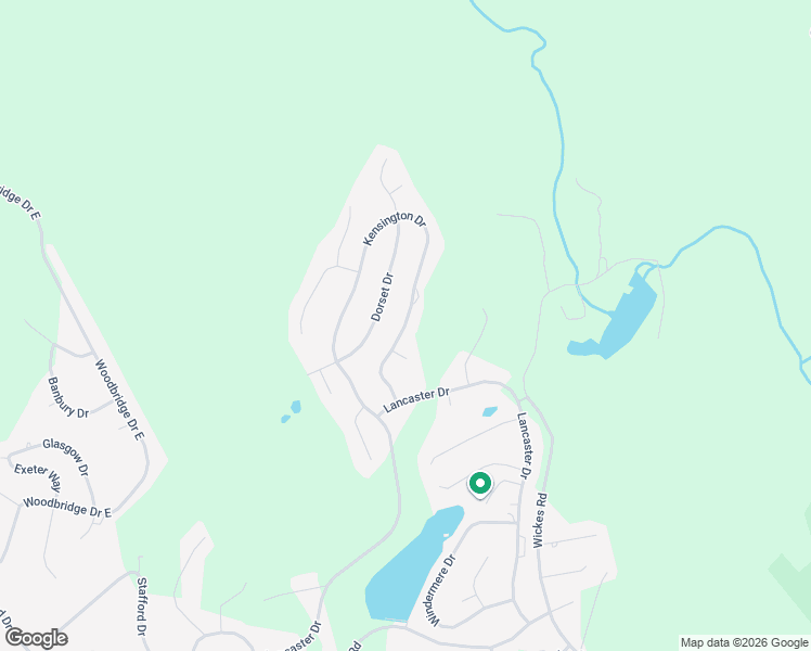 map of restaurants, bars, coffee shops, grocery stores, and more near 3574 Kensington Drive in Pike County