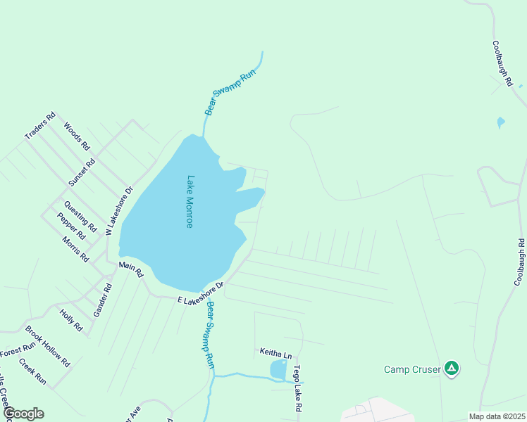 map of restaurants, bars, coffee shops, grocery stores, and more near 6384 East Lakeshore Drive in East Stroudsburg