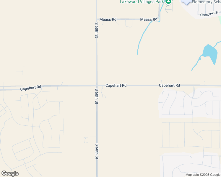 map of restaurants, bars, coffee shops, grocery stores, and more near 12801 South 60th Street in Papillion