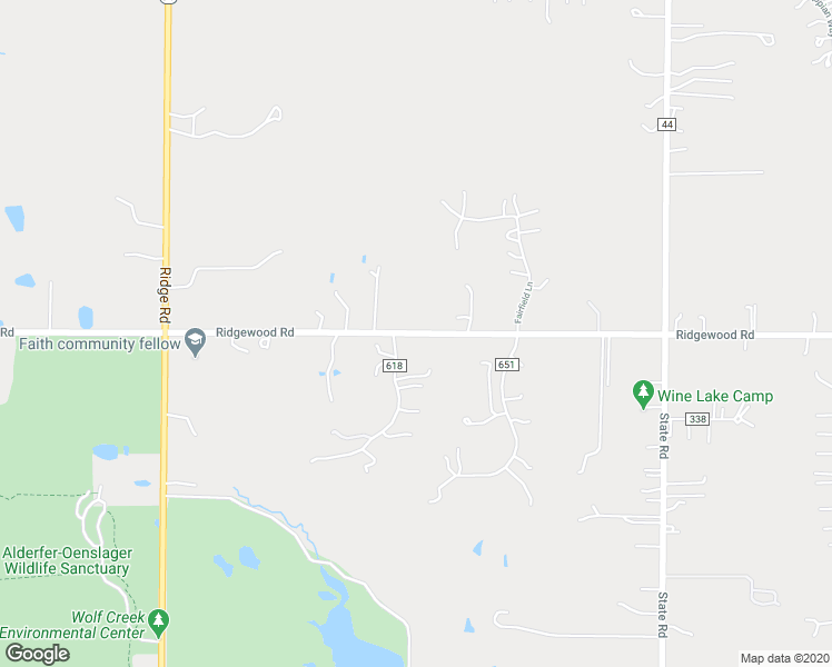 map of restaurants, bars, coffee shops, grocery stores, and more near 965 Ridgewood Road in Wadsworth