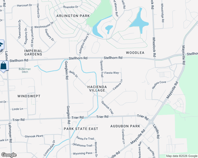 map of restaurants, bars, coffee shops, grocery stores, and more near in Fort Wayne