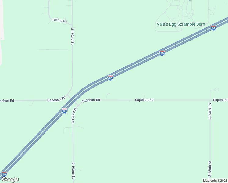 map of restaurants, bars, coffee shops, grocery stores, and more near 18806 Capehart Road in Gretna